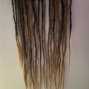 Faux synthetic dreadlocks